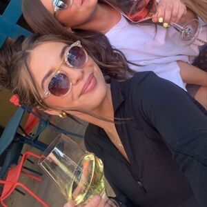 KREWE STII Camellia to Crystal 24k Mirrored / worn twice